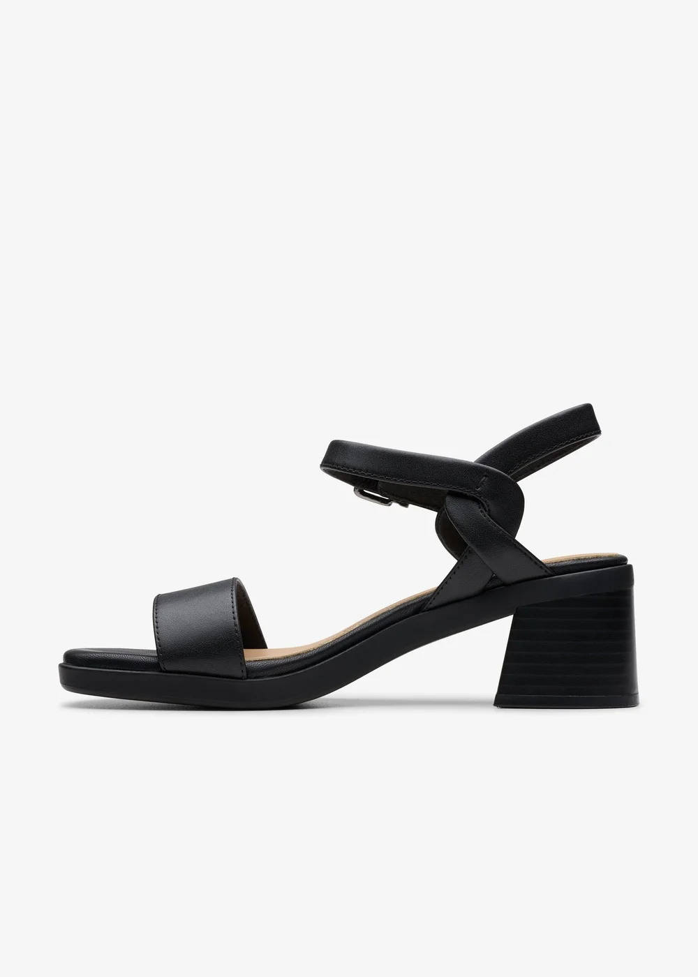 Clarks Womens Black Jaylan Ray Patent Standard - 4 Image 2