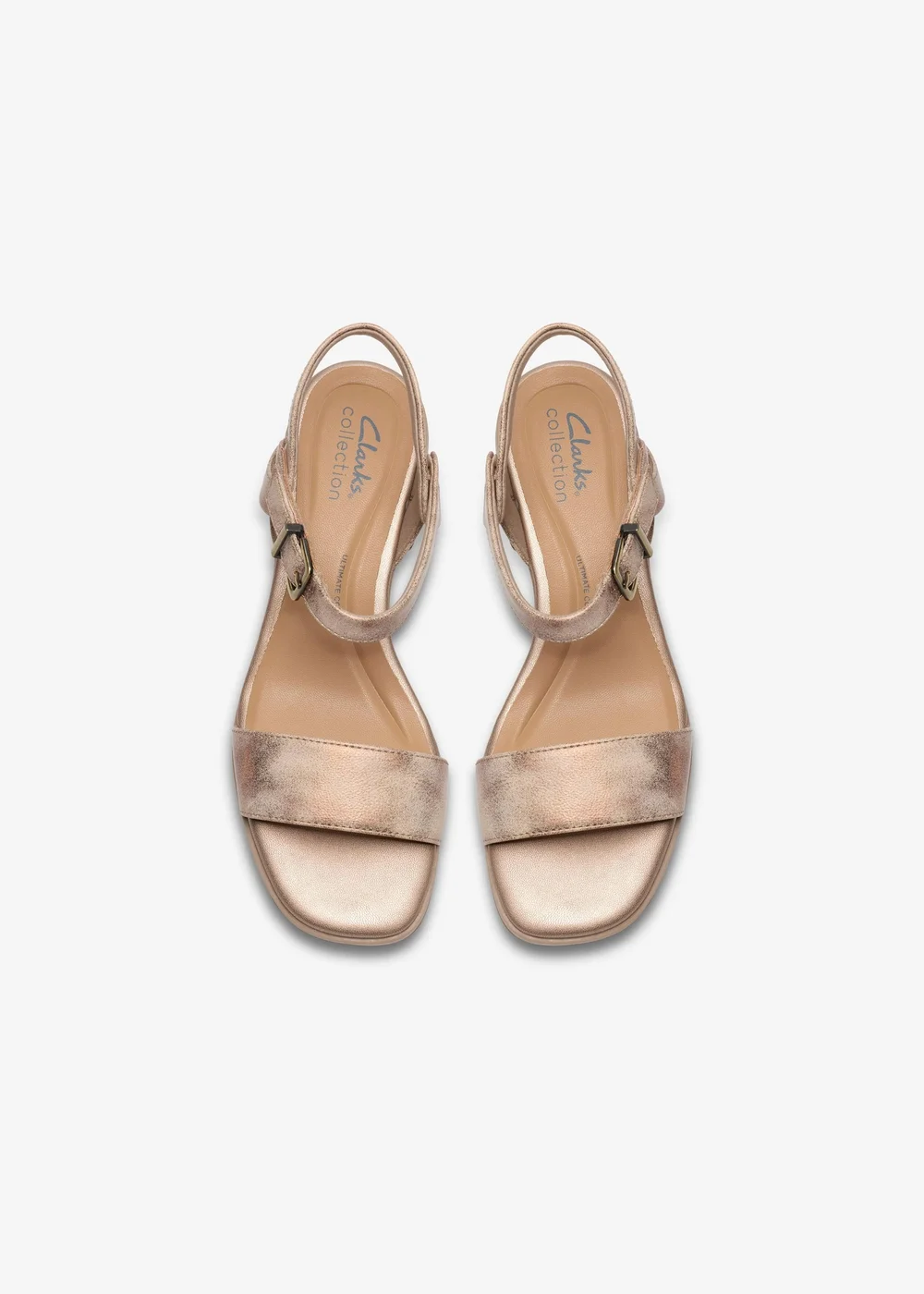 Clarks Womens Metallic Jaylan Ray Synthetic Standard - 7 Image 6