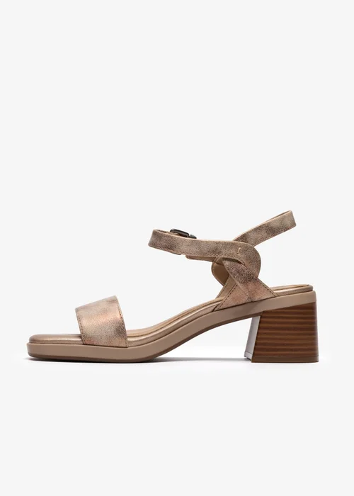 Clarks Womens Metallic Jaylan Ray Synthetic Standard - 7 Image 2