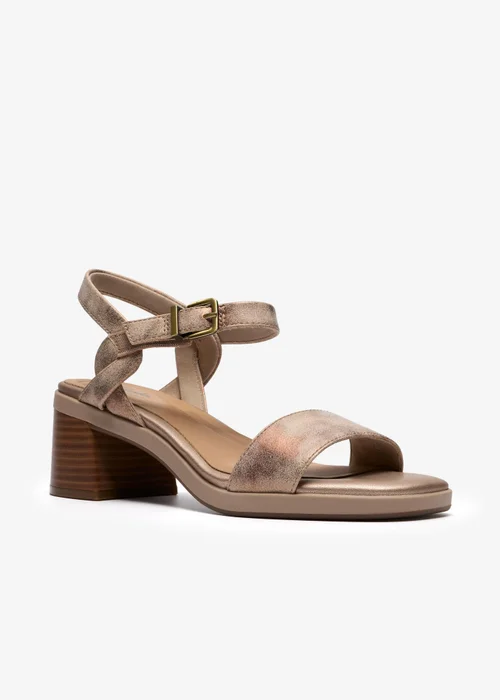 Clarks Womens Metallic Jaylan Ray Synthetic Standard - 7 Image 4