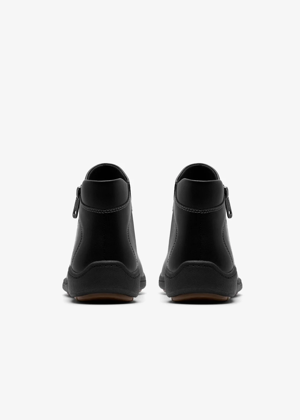 Clarks Womens Black Bryianne Carly Leather Standard - 6.5 Image 5