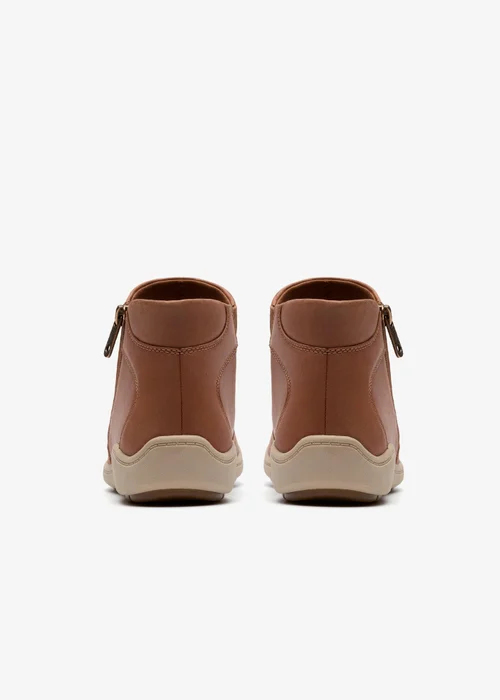 Clarks Womens Brown Bryianne Carly Leather Standard - 6.5 Image 5
