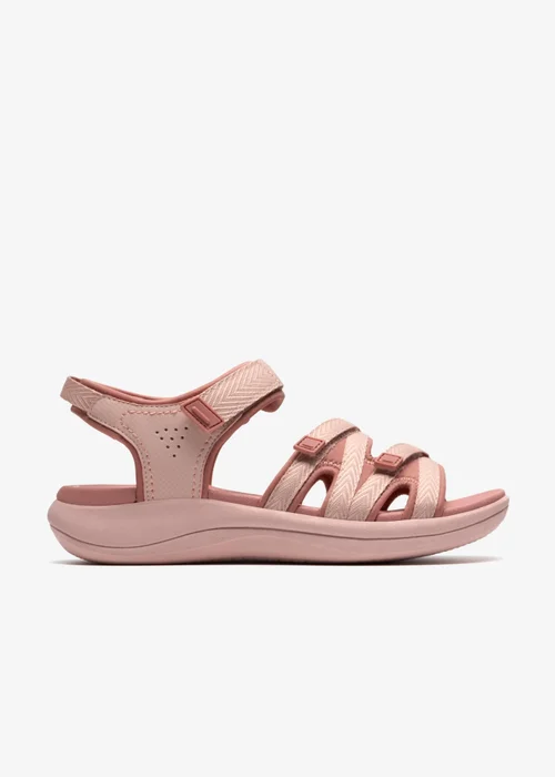 Clarks Cloudsteppers Womens Pink Mira Madi Textile Standard - 6.5 Image 1