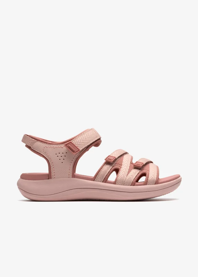 Clarks Cloudsteppers Womens Pink Mira Madi Textile Standard