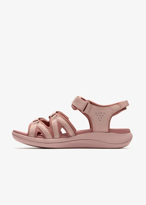 Clarks Cloudsteppers Womens Pink Mira Madi Textile Standard - 6.5 Image 2