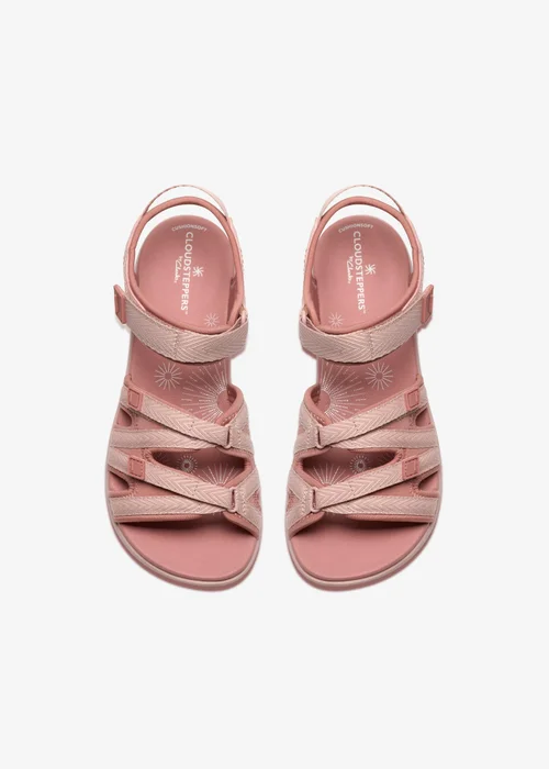Clarks Cloudsteppers Womens Pink Mira Madi Textile Standard - 6.5 Image 6