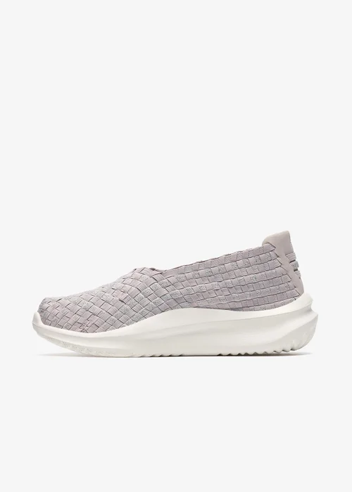 Clarks Cloudsteppers Womens Grey Solevana Weave Textile Standard - 6.5 Image 2