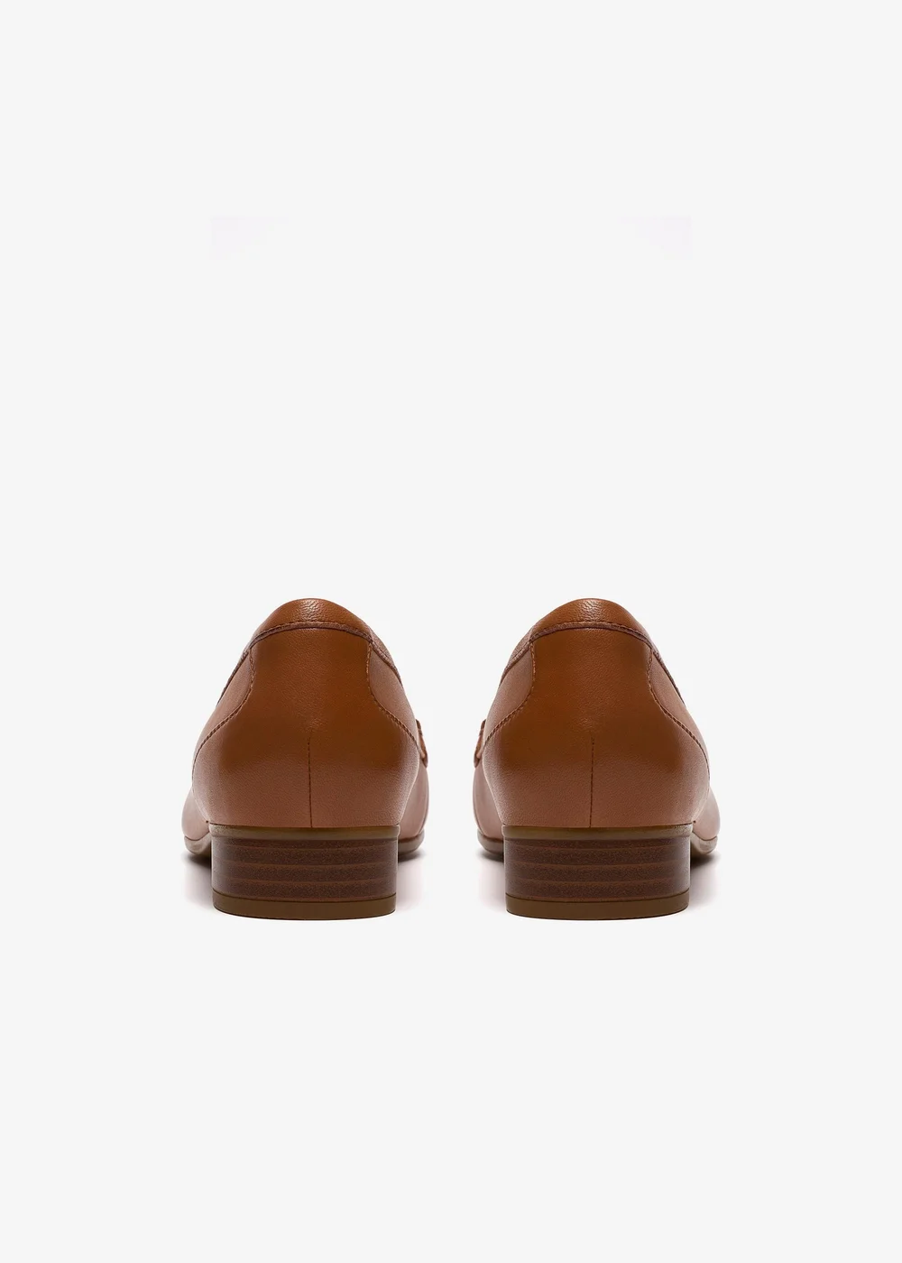 Clarks Womens Brown Juliet Mia Leather Standard - 6.5 Image 5