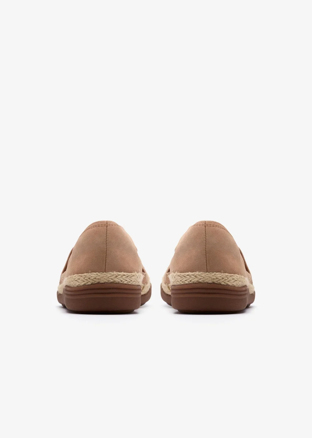Clarks Womens Beige Elaina Dusk Nubuck Standard - 5 Image 5