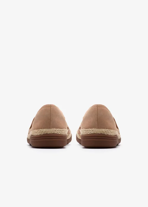 Clarks Womens Beige Elaina Dusk Nubuck Standard - 5 Image 5