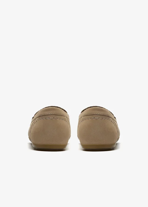 Clarks Womens Beige Elliotte Step Nubuck Standard - 5 Image 5