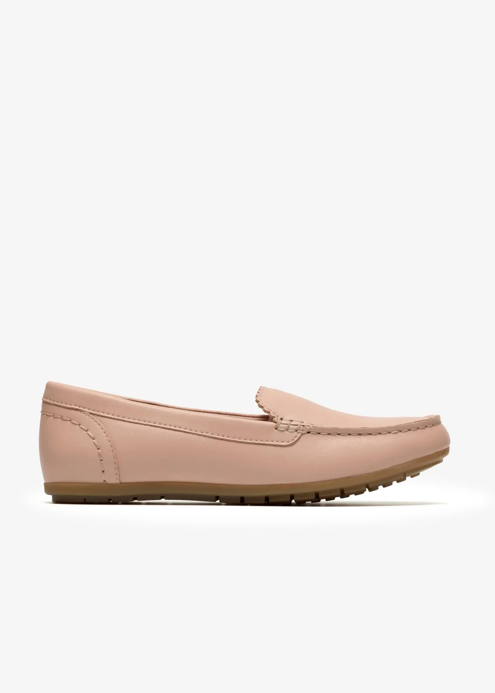 Clarks Womens Pink Elliotte Step Leather Standard - 6.5 Image 1