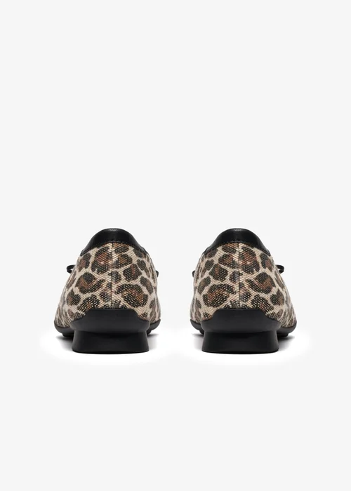 Clarks Womens Brown Jazmynn Bow Textile Standard - 6.5 Image 5