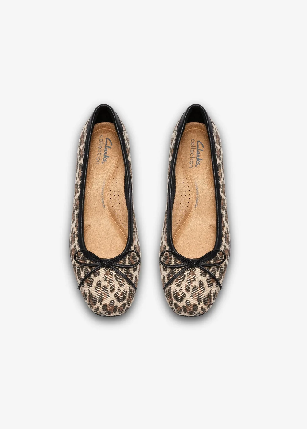 Clarks Womens Brown Jazmynn Bow Textile Standard - 6.5 Image 6