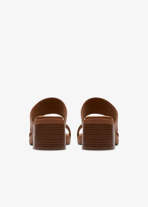 Clarks Womens Brown Jaylan Dusk Leather Standard - 4 Image 6