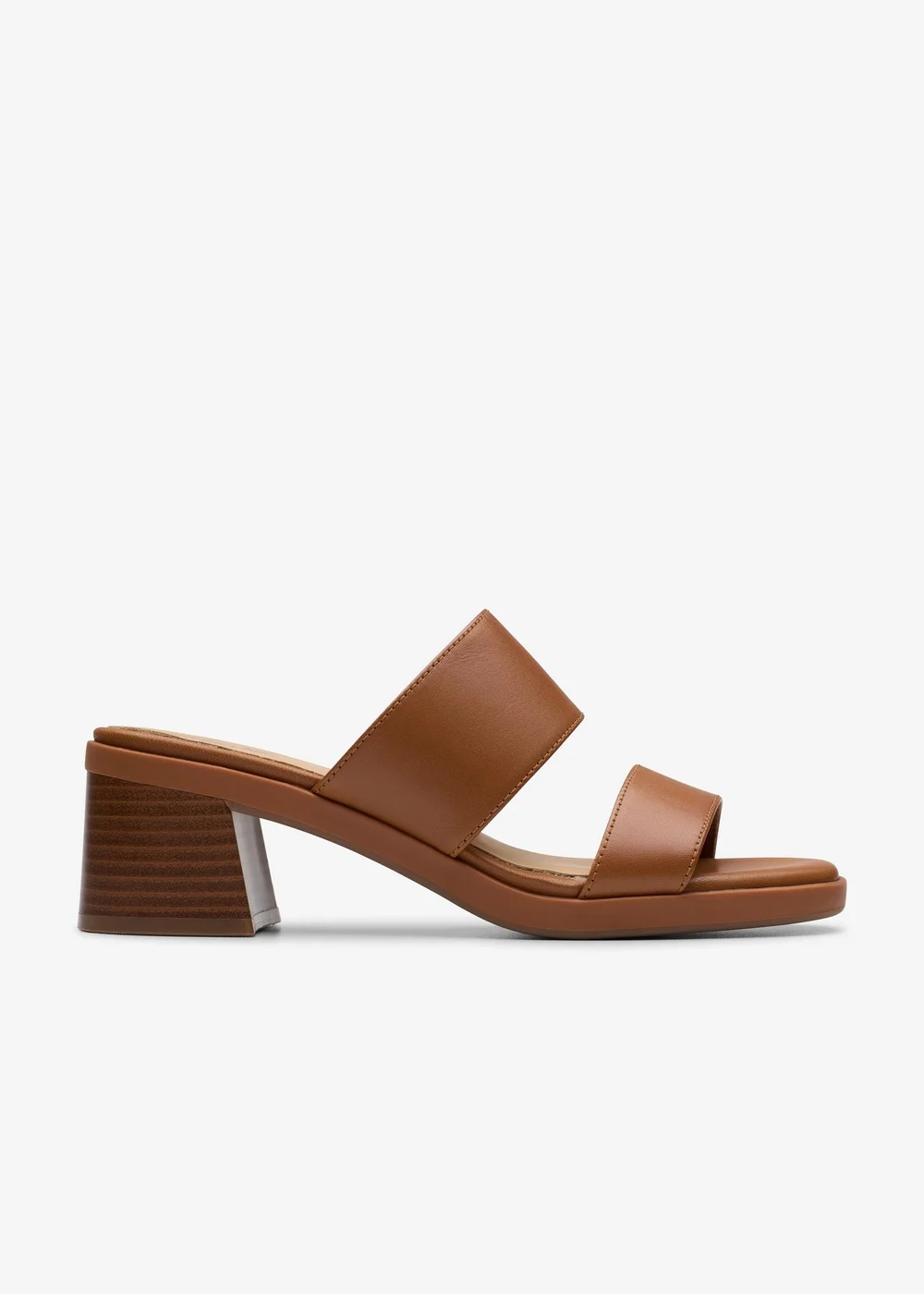 Clarks Womens Brown Jaylan Dusk Leather Standard - 4 Image 1