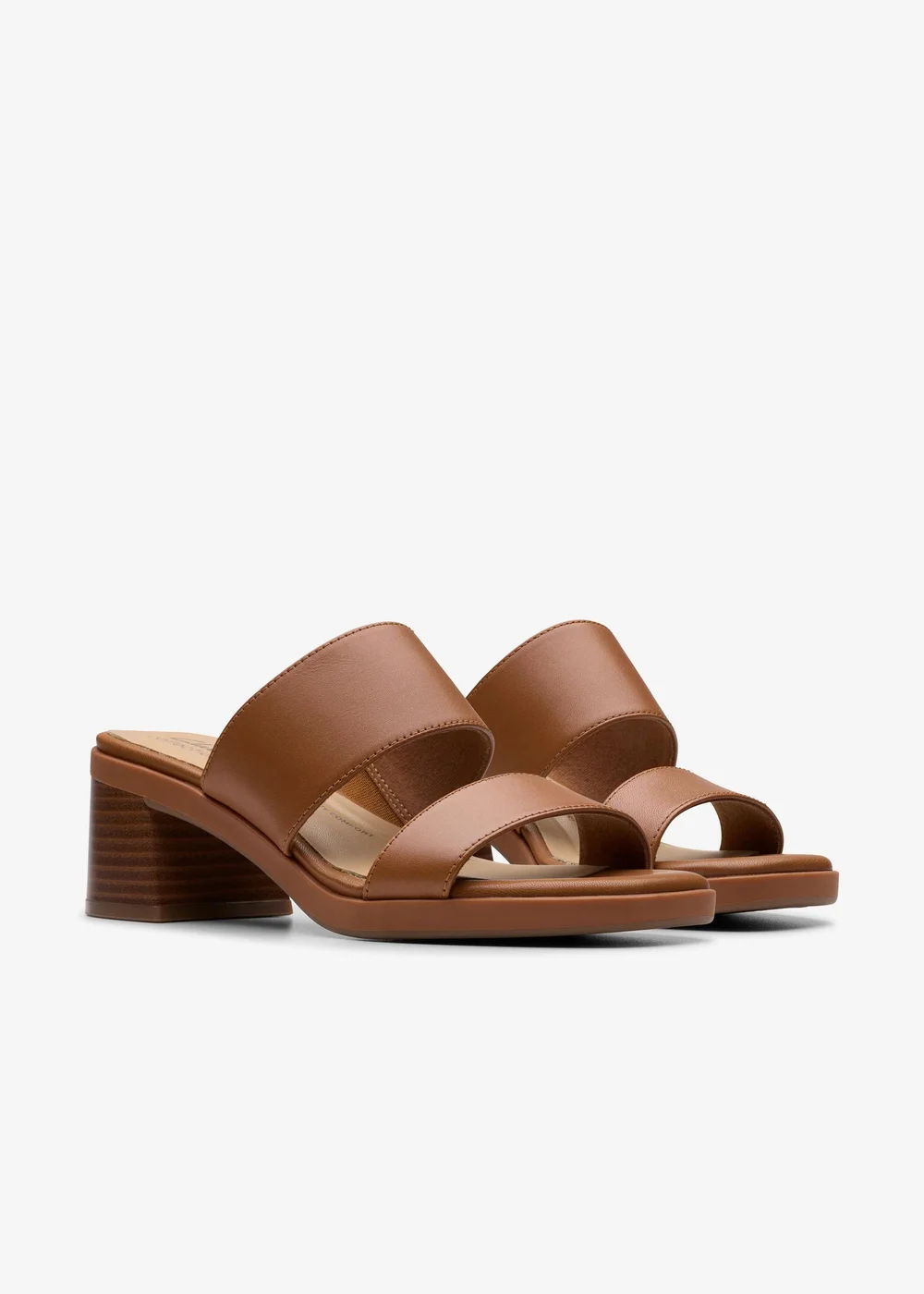 Clarks Womens Brown Jaylan Dusk Leather Standard - 4 Image 5