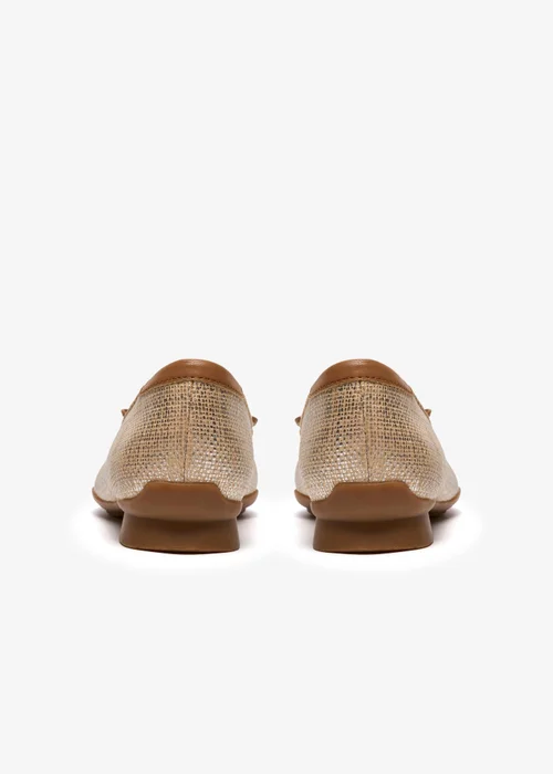 Clarks Womens Brown Jazmynn Bow Textile Standard - 5 Image 5