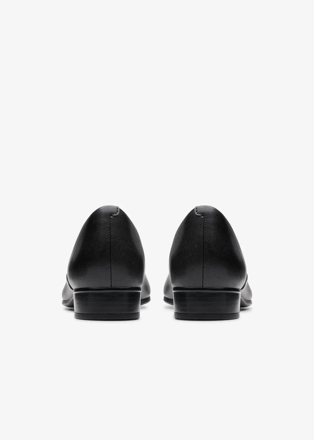 Clarks Womens Black Juliet Rise Leather Wide - 4.5 Image 5