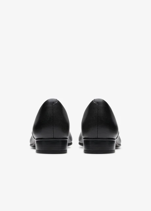 Clarks Womens Black Juliet Rise Leather Wide - 4.5 Image 5