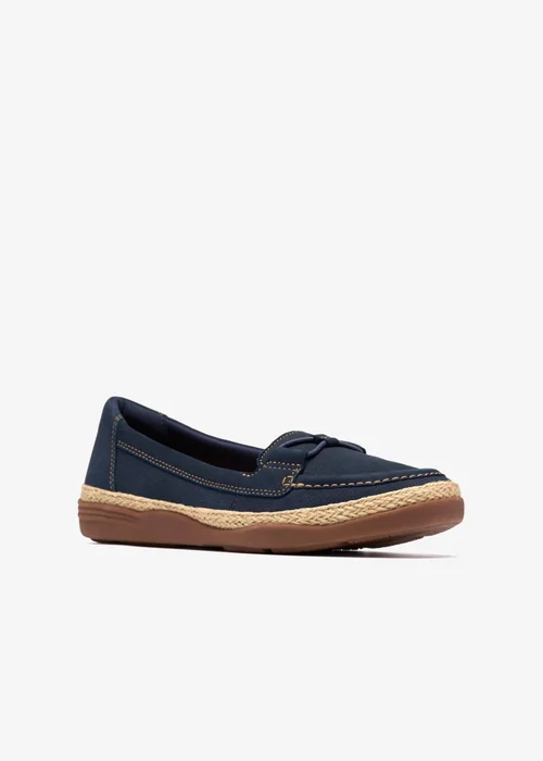 Clarks Womens Blue Elaina Milly Nubuck Standard - 5 Image 4