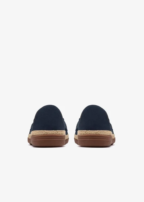 Clarks Womens Blue Elaina Milly Nubuck Standard - 5 Image 5