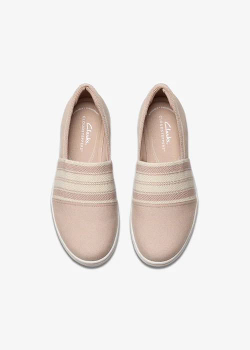 Clarks Cloudsteppers Womens Beige BrinkleySkyMst Textile Standard - 3 Image 6