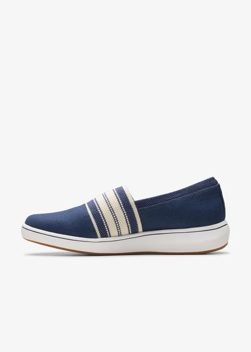 Clarks Cloudsteppers Womens Blue BrinkleySkyMst Textile Standard - 4 Image 2