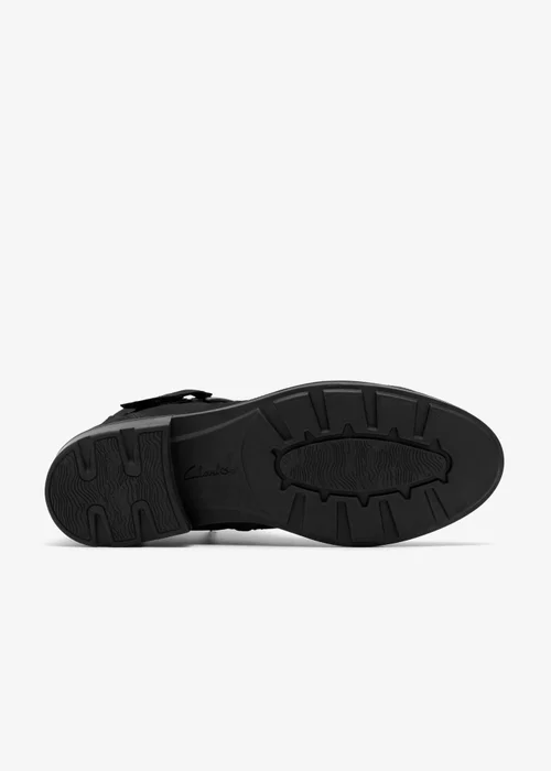 Clarks Womens Black Adalynn Faye Nubuck Standard - 4 Image 3