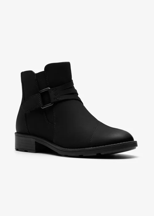 Clarks Womens Black Adalynn Faye Nubuck Standard - 4 Image 4