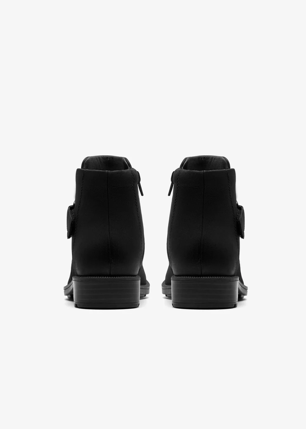 Clarks Womens Black Adalynn Faye Nubuck Standard - 4 Image 5