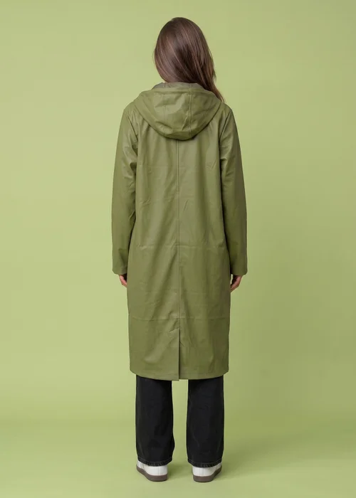 Urban Bliss Olive Raincoat - 10 Image 3