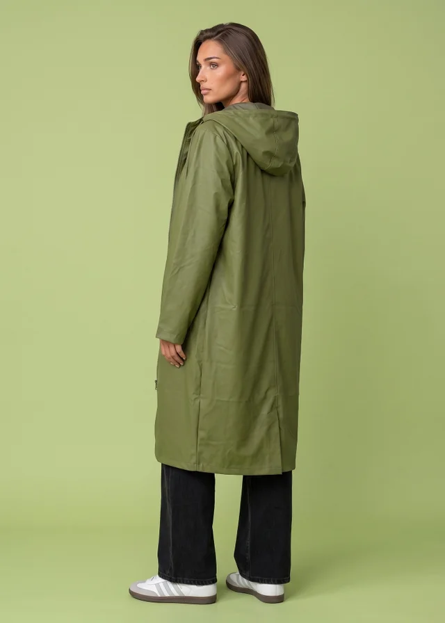 Urban Bliss Olive Raincoat