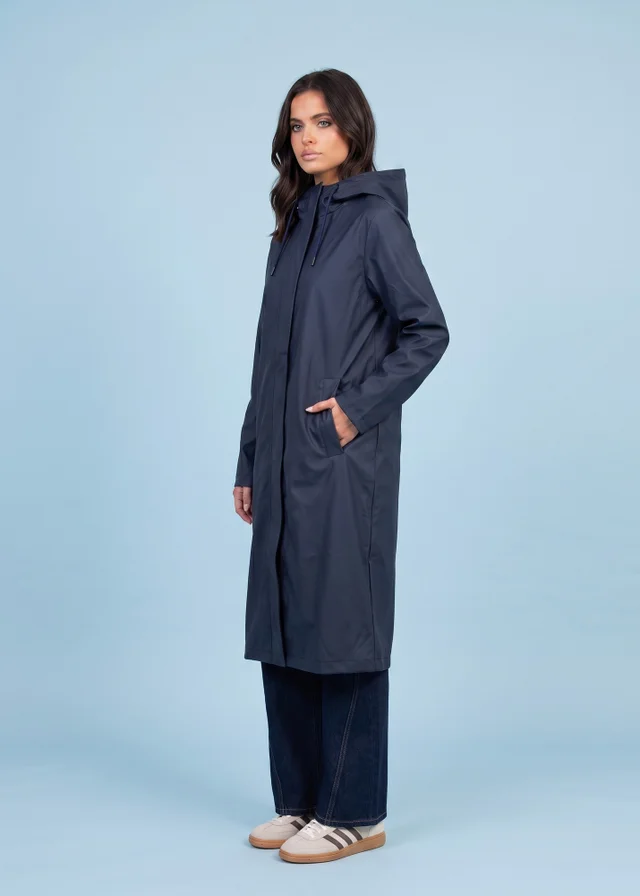 Urban Bliss Navy Raincoat