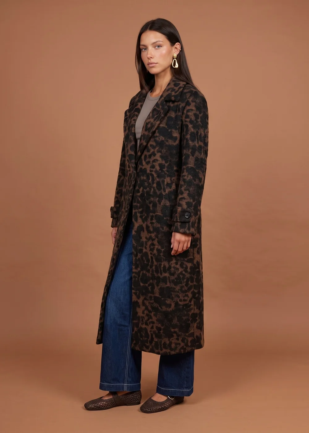 Urban Bliss Animal Formal Coat - 16 Image 1