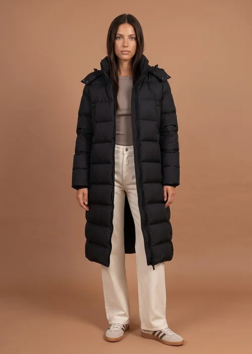 Urban Bliss Black Seamless Puffer Jacket - 12 Image 1