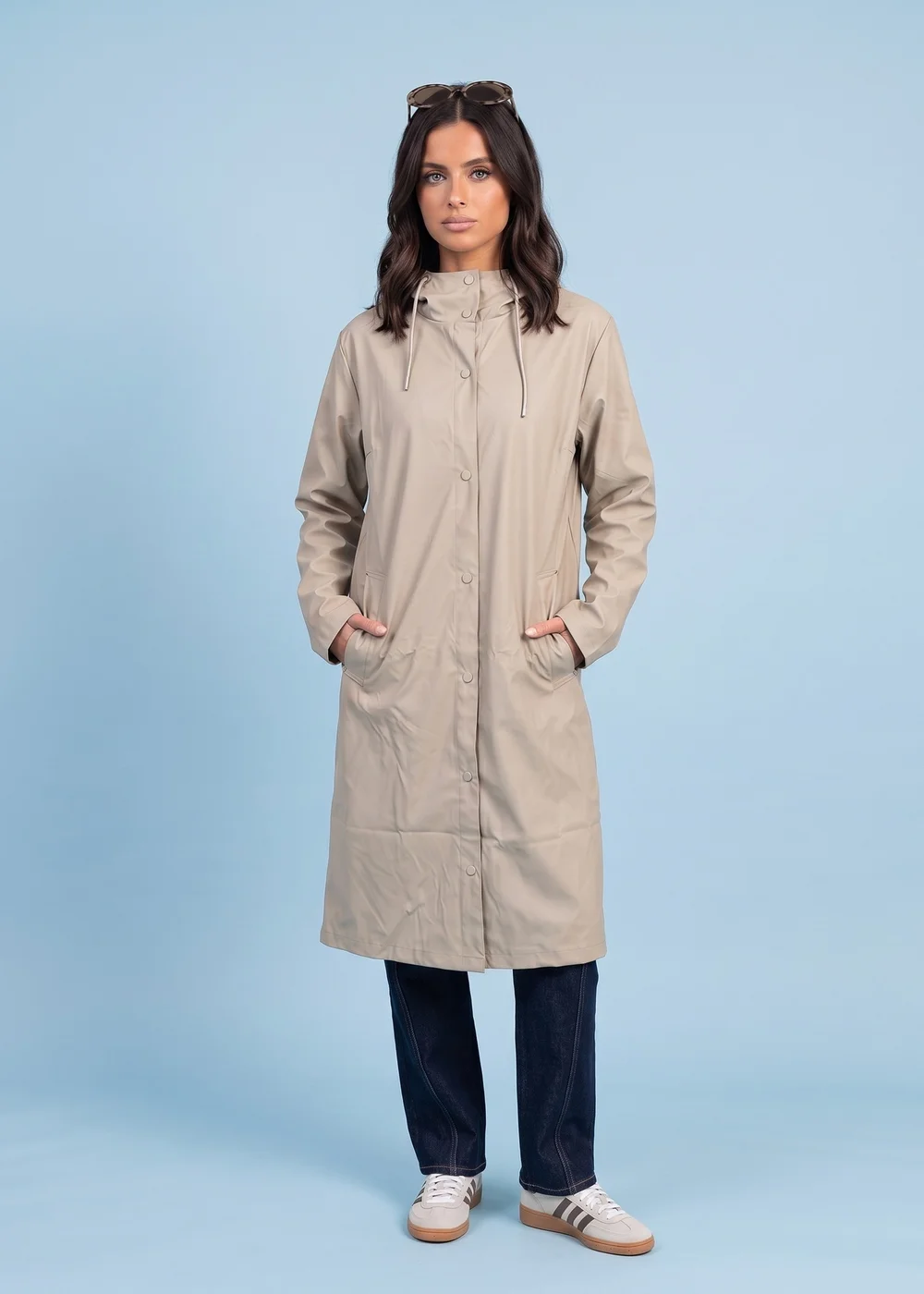 Urban Bliss Stone Raincoat - 8 Image 1