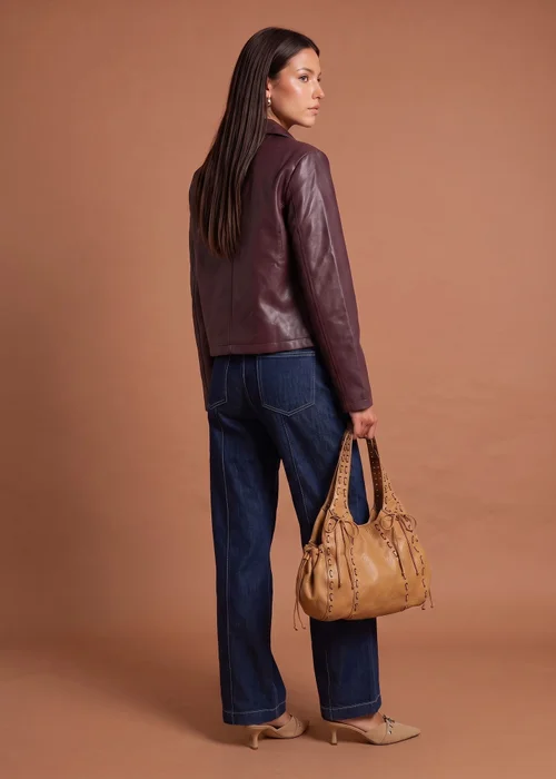Urban Bliss Berry PU Straight Jacket - 10 Image 3
