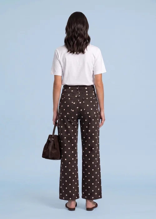 Urban Bliss Chocolate Spot Wide Leg Jean - 14 Image 3