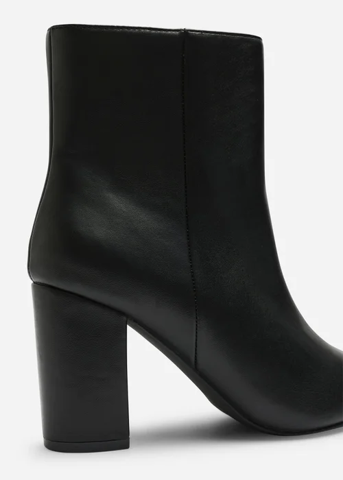 Where's That From Ebrina Dark Brown Pointed Toe Block Heeled Ankle Boot - 7 Image 4