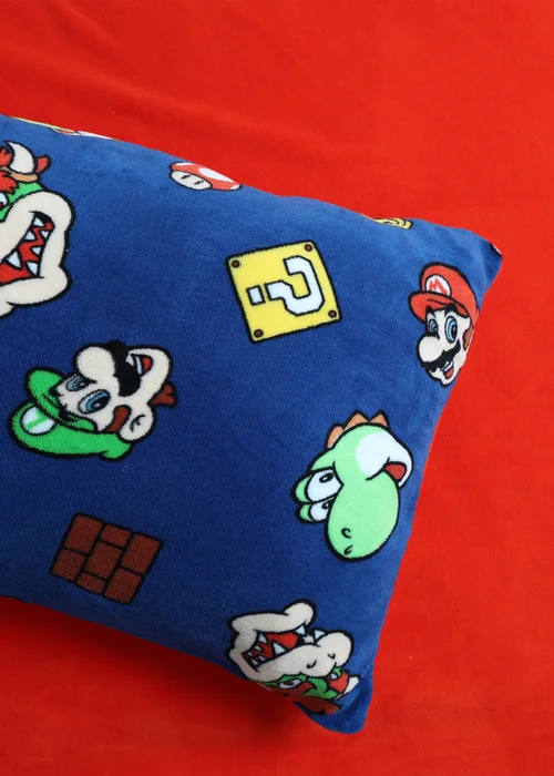 Nintendo Brothers Single Rotary Fleece Duvet - One Size Image 5