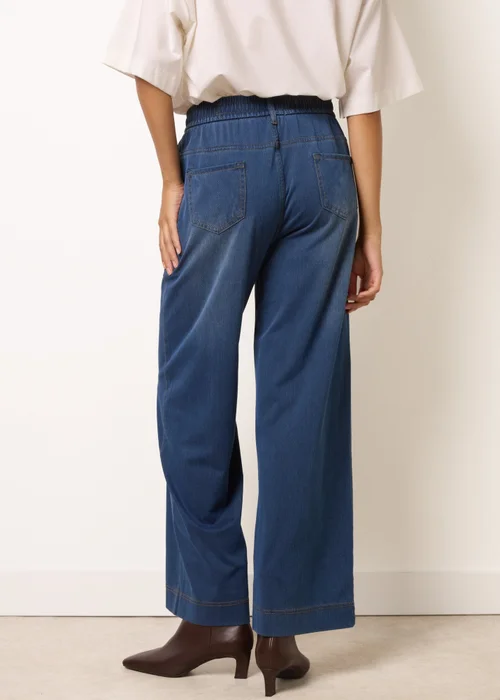 Blue Vanilla Blue Wide Leg Pant Jeans - M Image 4
