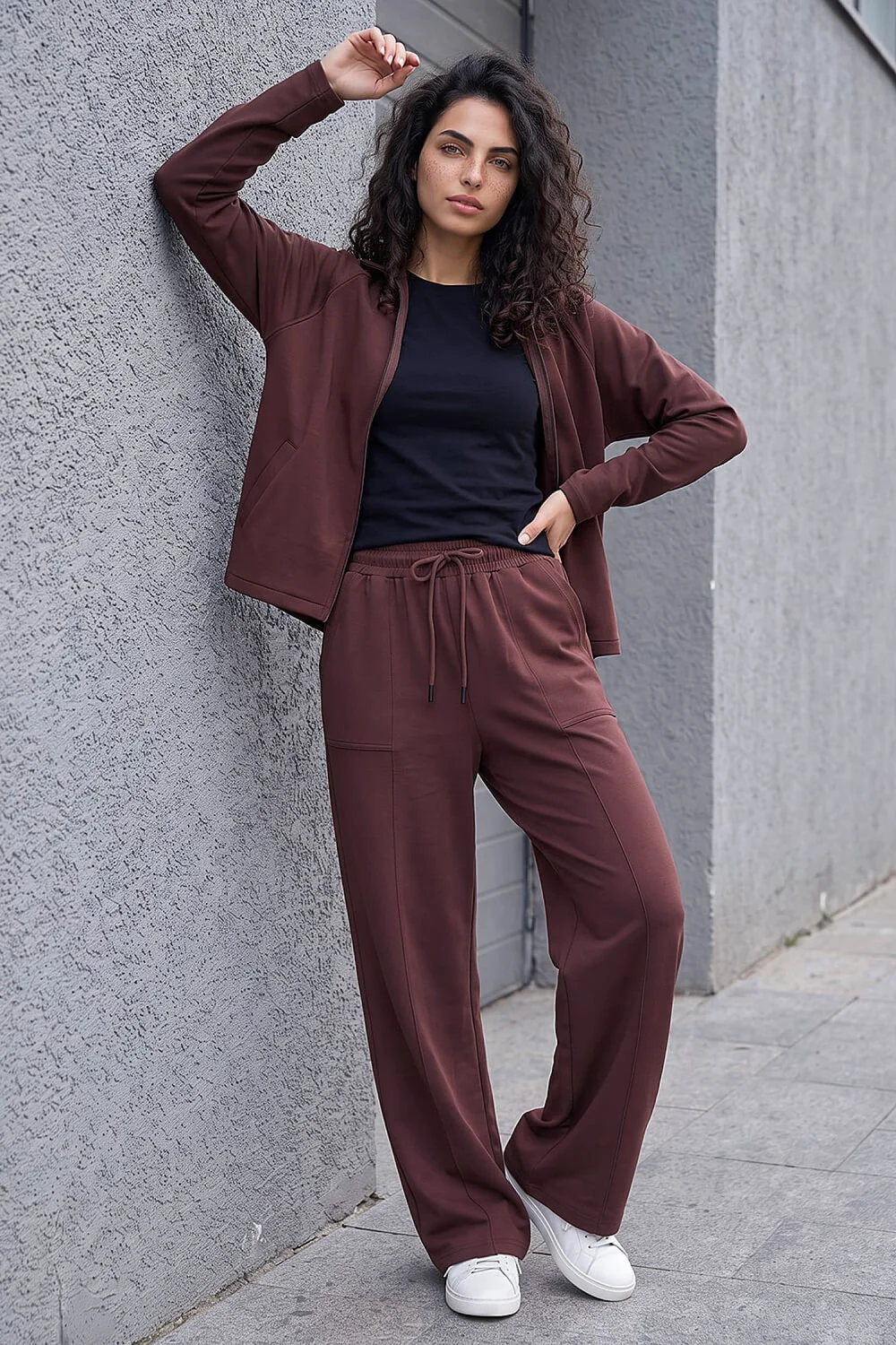 Dusk Chocolate Soft Touch Joggers - 16 Image 3