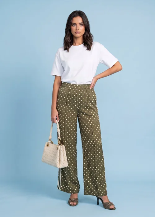 Urban Bliss Sage Spot Tape Side Trouser - 10 Image 1