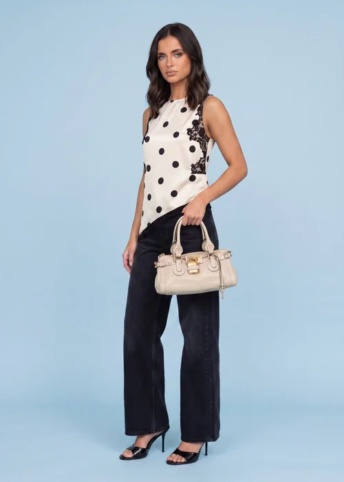 Urban Bliss White Lace Spot Top - 10 Image 2