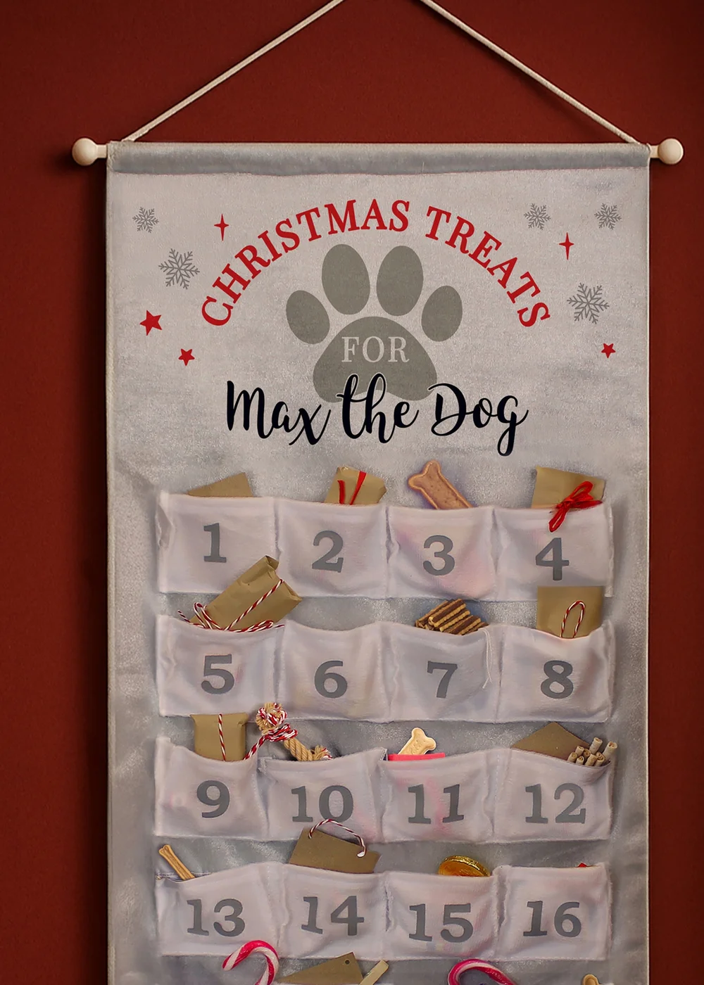 Personalised Memento Company Grey Pet Advent Calendar - One Size Image 5