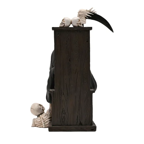 Hocus Pocus Novelties Black Grim Reaper Figurine - One Size Image 4