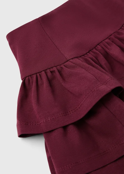 Girls Burgundy Jersey Rara Skort (7-15yrs) - Age 7 Years Image 2