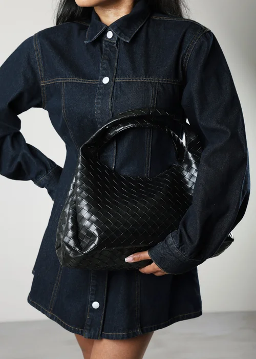 Where's That From Harella Woven Tote Bag - One Size Image 2