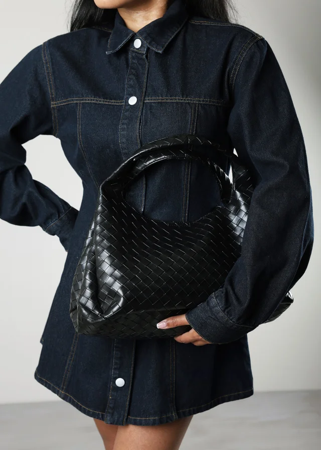 Where's That From Harella Woven Tote Bag
